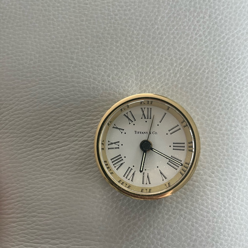 Mini Tiffany & Co Clock